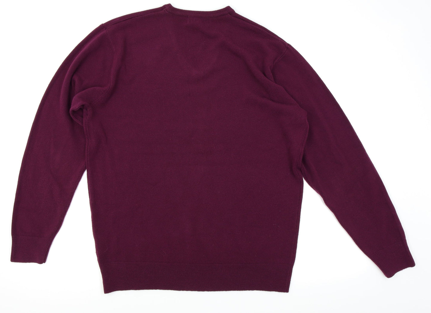 greenwoods Mens Purple   Pullover Sweatshirt Size L