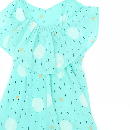 Primark Womens Green   Playsuit One-Piece Size 6