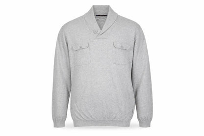 Mens UK Size XL Refectory Grey Pullover Jumper