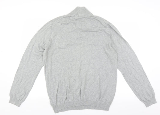 Refectory Mens Grey   Pullover Jumper Size XL