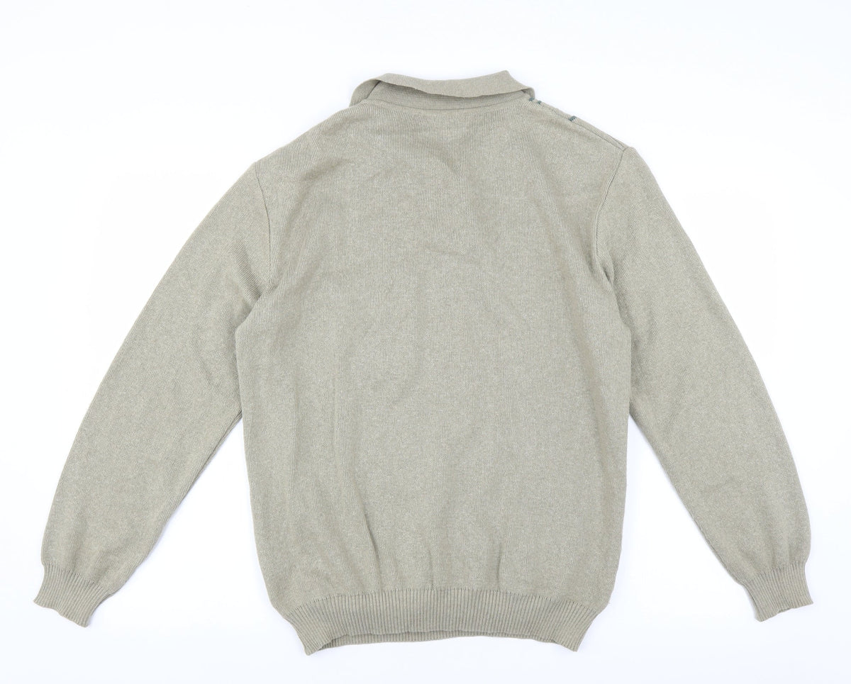 Daxon Mens Green   Pullover Jumper