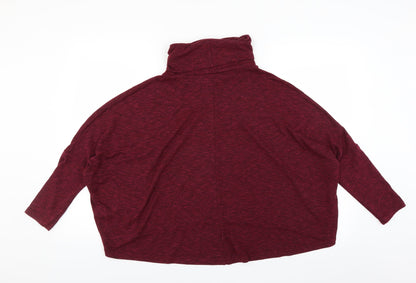 New Look Womens Purple   Pullover Jumper Size 8