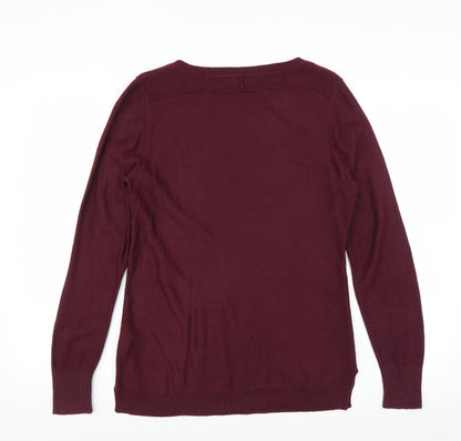 Originals Womens Purple   Pullover Jumper Size S  - glittery