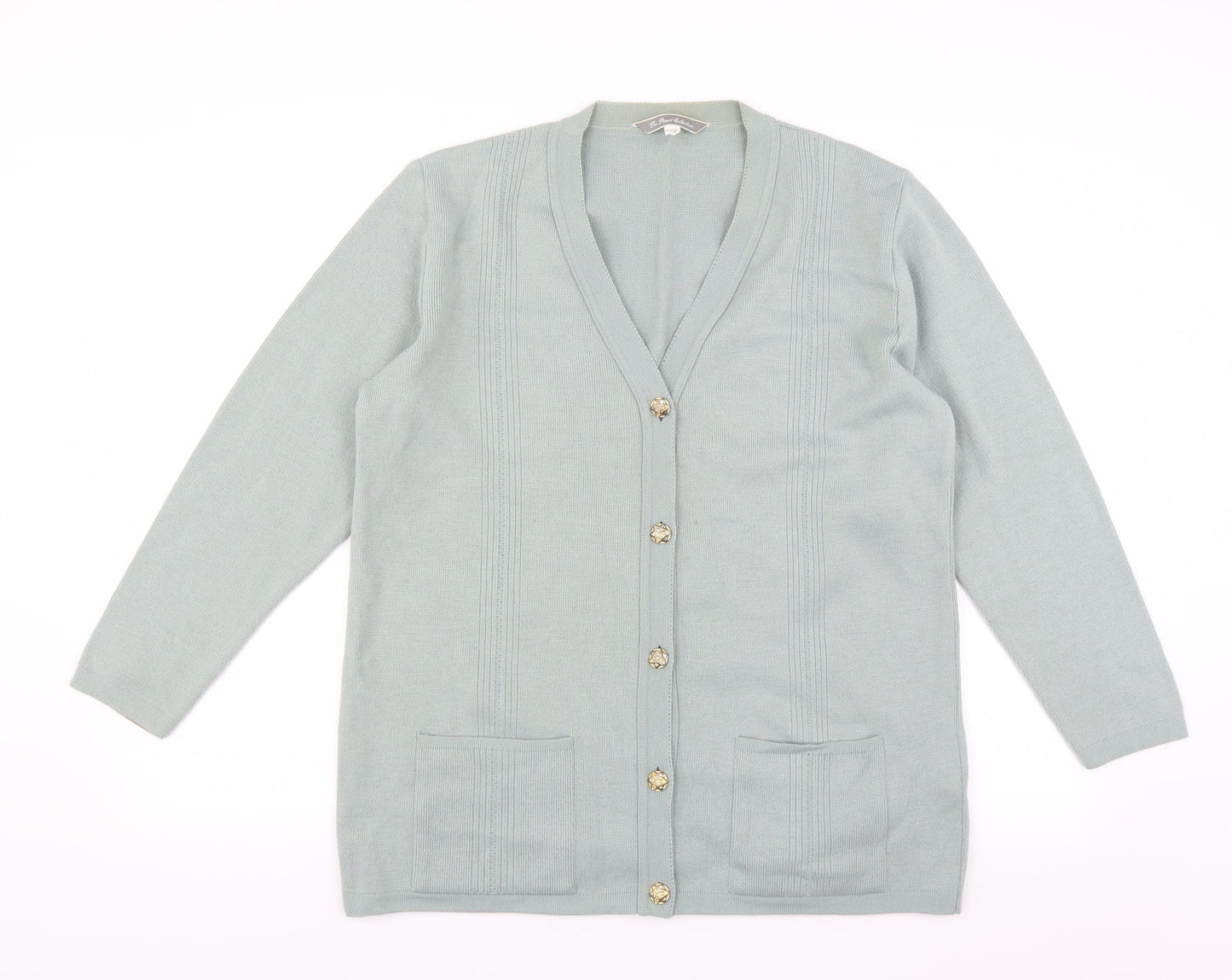 The Pearl Collection Womens Green   Cardigan Jumper Size 14