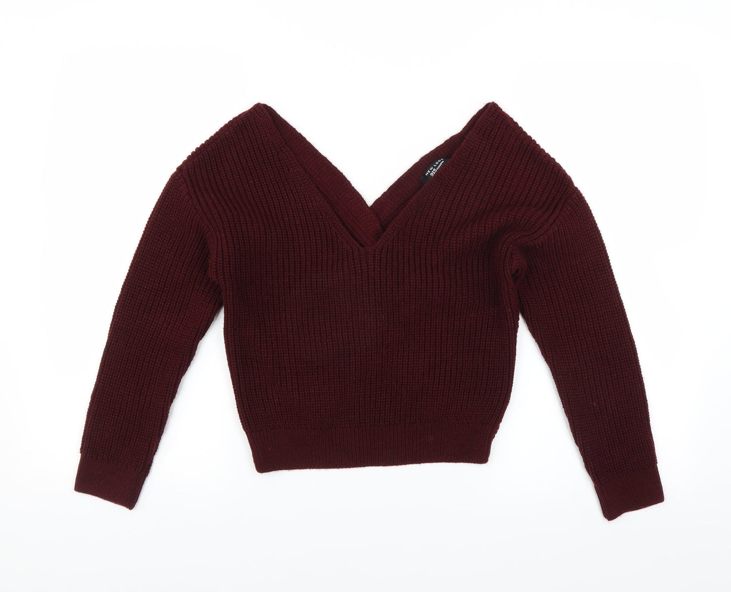 New Look Girls Purple   Pullover Jumper Size 10-11 Years