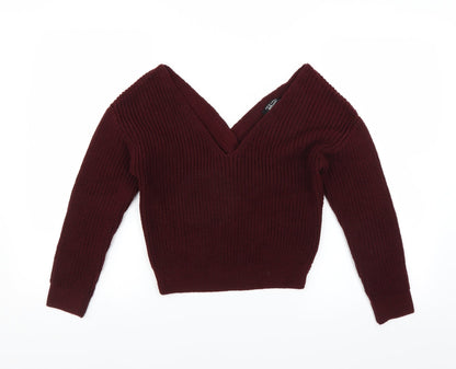 New Look Girls Purple   Pullover Jumper Size 10-11 Years