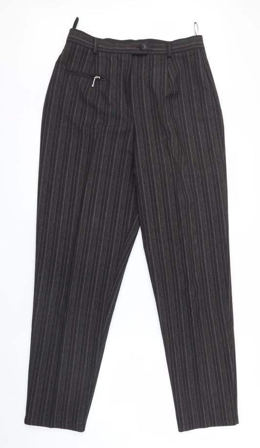 Womens UK Size 14 Best basics Regular Fit  Black Trousers