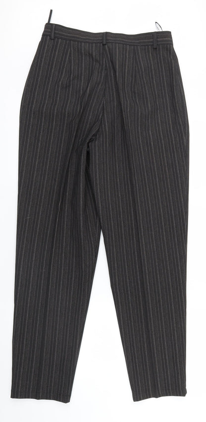 Womens UK Size 14 Best basics Regular Fit  Black Trousers