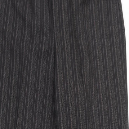 Womens UK Size 14 Best basics Regular Fit  Black Trousers