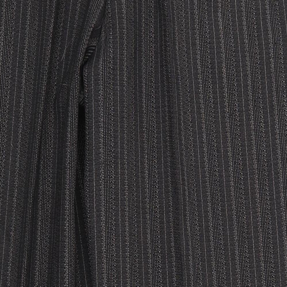 Womens UK Size 14 Best basics Regular Fit  Black Trousers