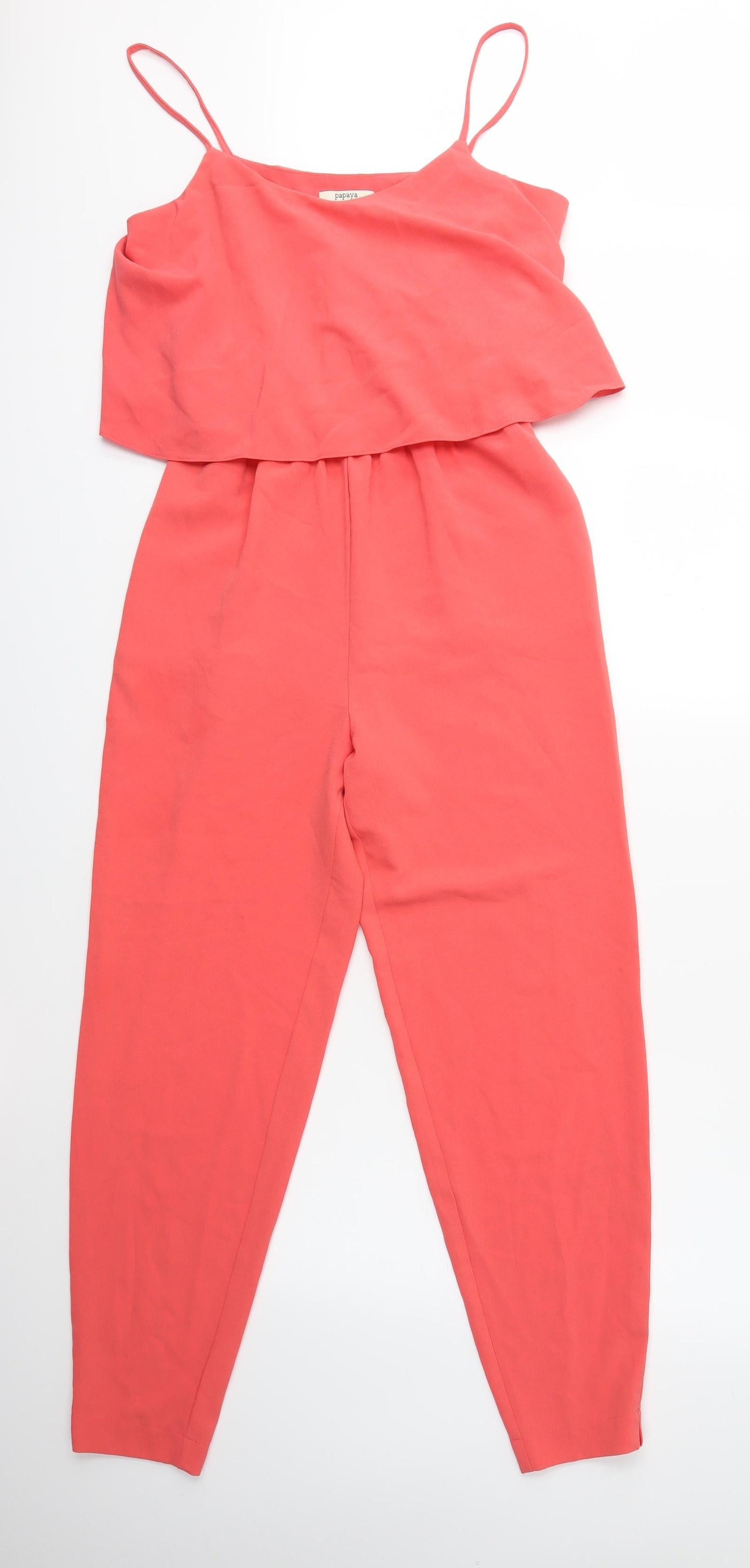 Papaya Womens Pink   Jumpsuit One-Piece Size 8