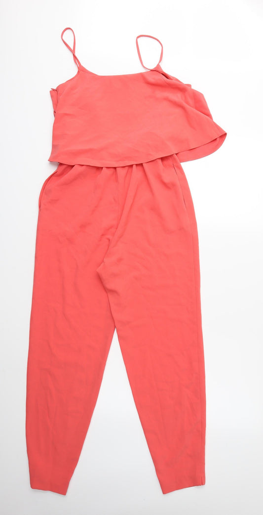 Papaya Womens Pink   Jumpsuit One-Piece Size 8
