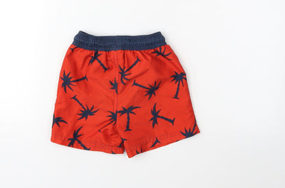 NEXT Baby Red Floral   Trousers Size 12-18 Months