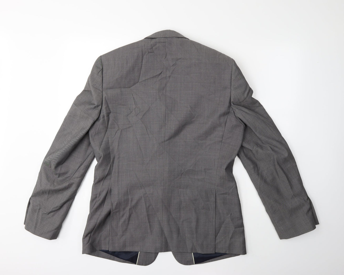 Mens UK Size 42 Topman Regular Grey Suit Jacket