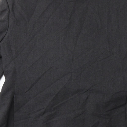 Mens UK Size 46 Preworn Regular Grey Suit Jacket