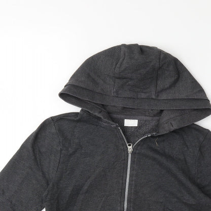 F&F Boys Grey   Full Zip Hoodie Size 9-10 Years
