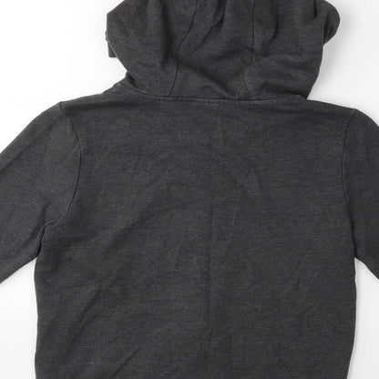 F&F Boys Grey   Full Zip Hoodie Size 9-10 Years