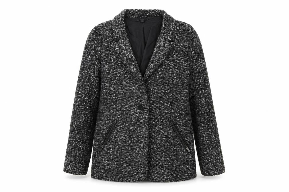 Womens UK Size 12 Blonde & Blonde Green Jacket