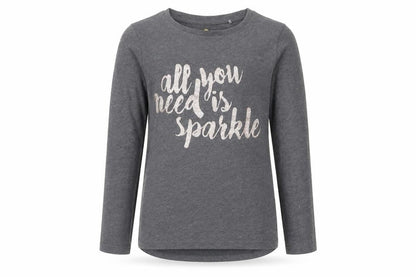Next  Girls Grey   Pullover T-Shirt Size 9 Years