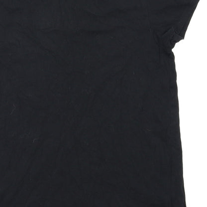 Primark Womens Black   Basic T-Shirt Size S