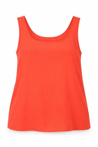 Womens UK Size 14 Payapa Red Basic Blouse