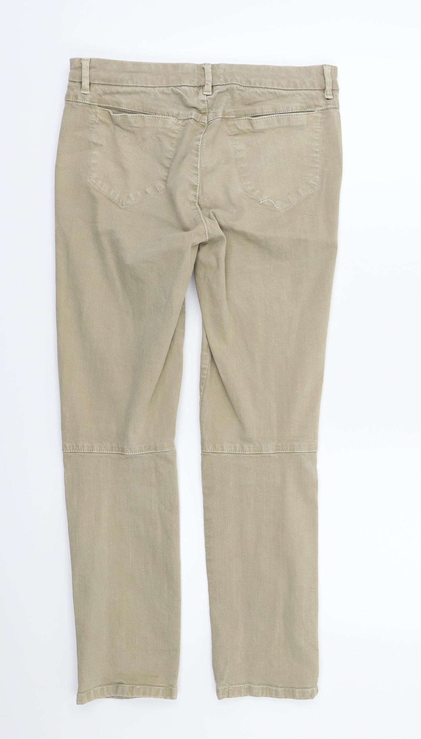 Top Shop  Womens Beige   Trousers  Size 10 L26 in