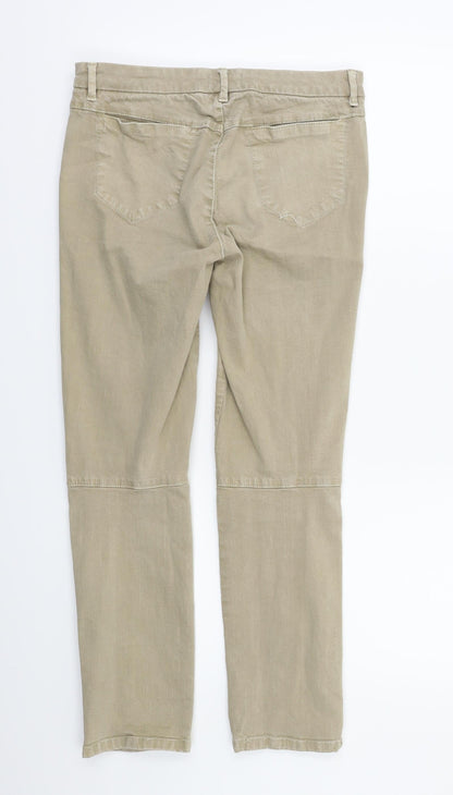 Top Shop  Womens Beige   Trousers  Size 10 L26 in