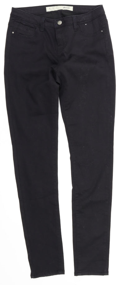 denim &co  Womens Black   Skinny Jeans Size 8 L32 in