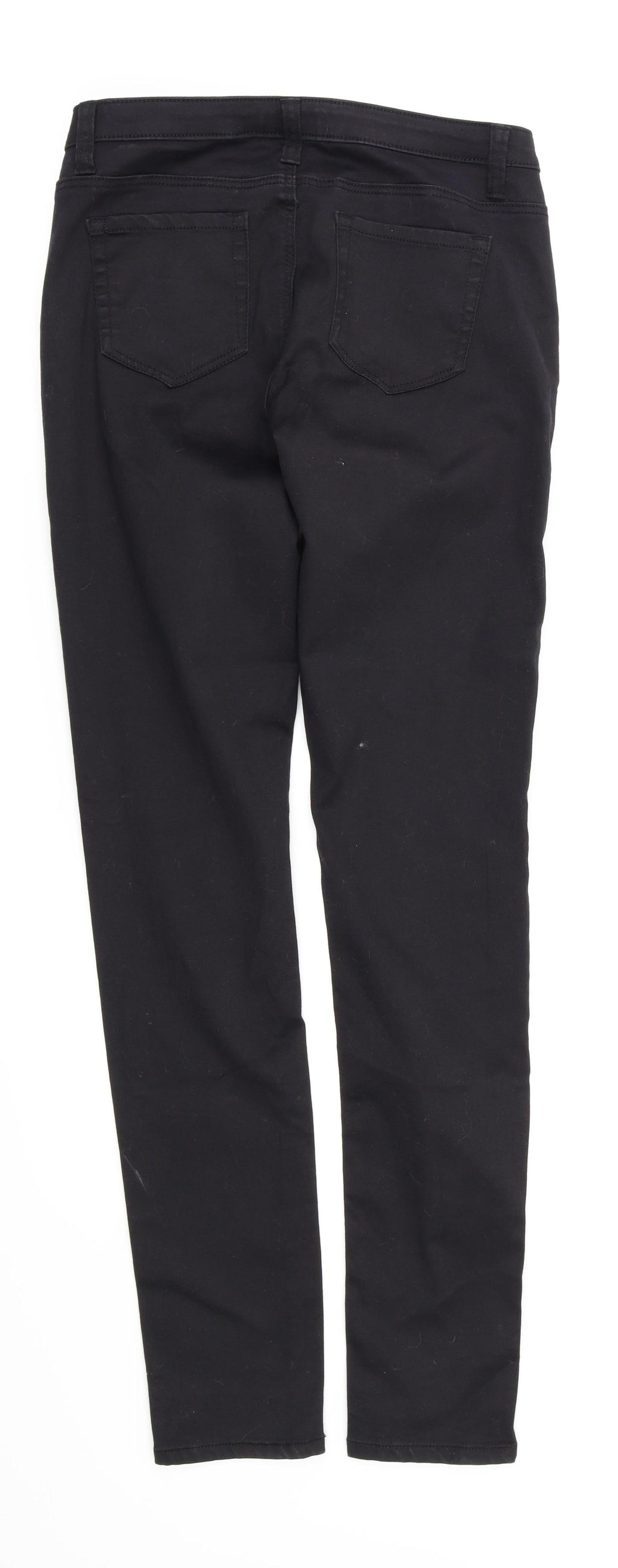 denim &co  Womens Black   Skinny Jeans Size 8 L32 in