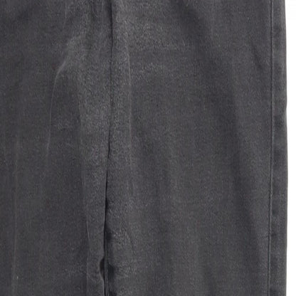 Denim&co Womens Black   Skinny Jeans Size 10 L28 in