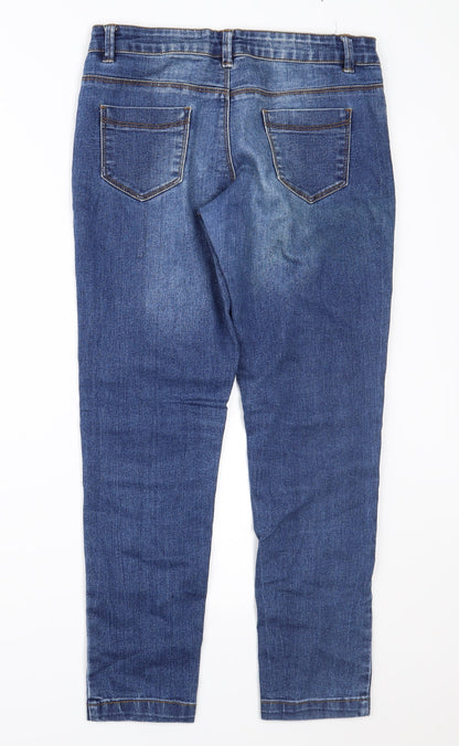 Miss E-vie Girls Blue  Denim Skinny Jeans Size 10 Years