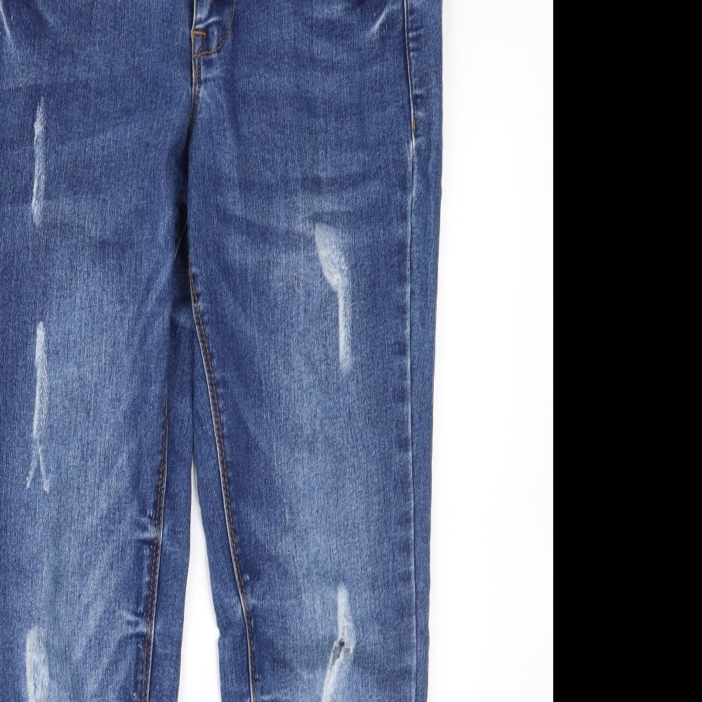 Miss E-vie Girls Blue  Denim Skinny Jeans Size 10 Years