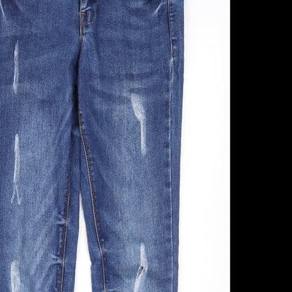 Miss E-vie Girls Blue  Denim Skinny Jeans Size 10 Years