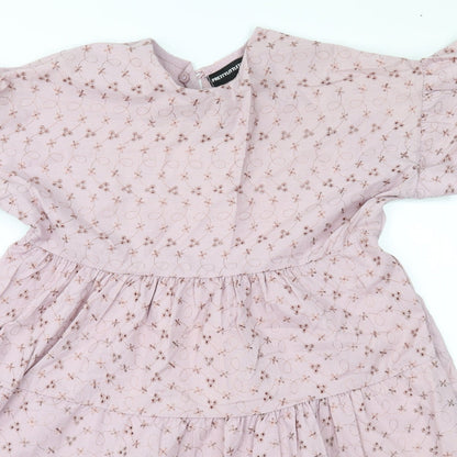 PRETTYLITTLETHING Womens Purple Geometric  Fit & Flare