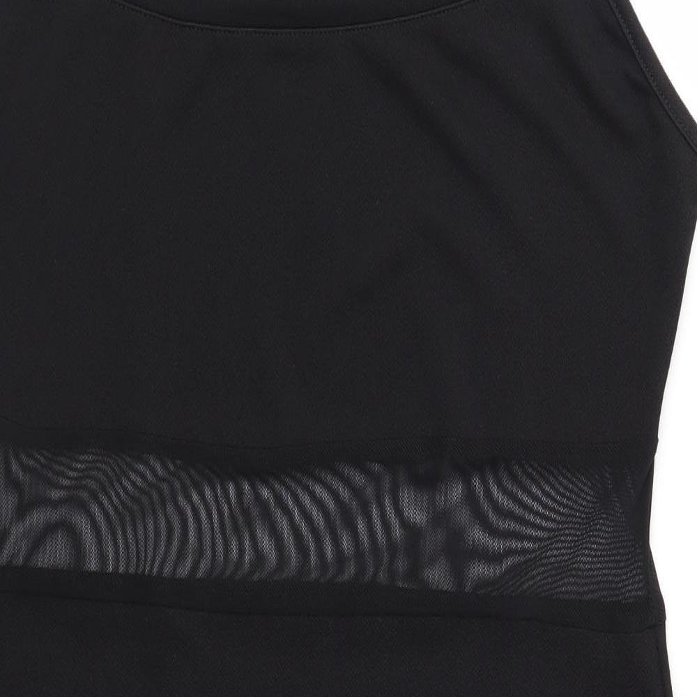 Boohoo Womens Black   Sheath  Size 14