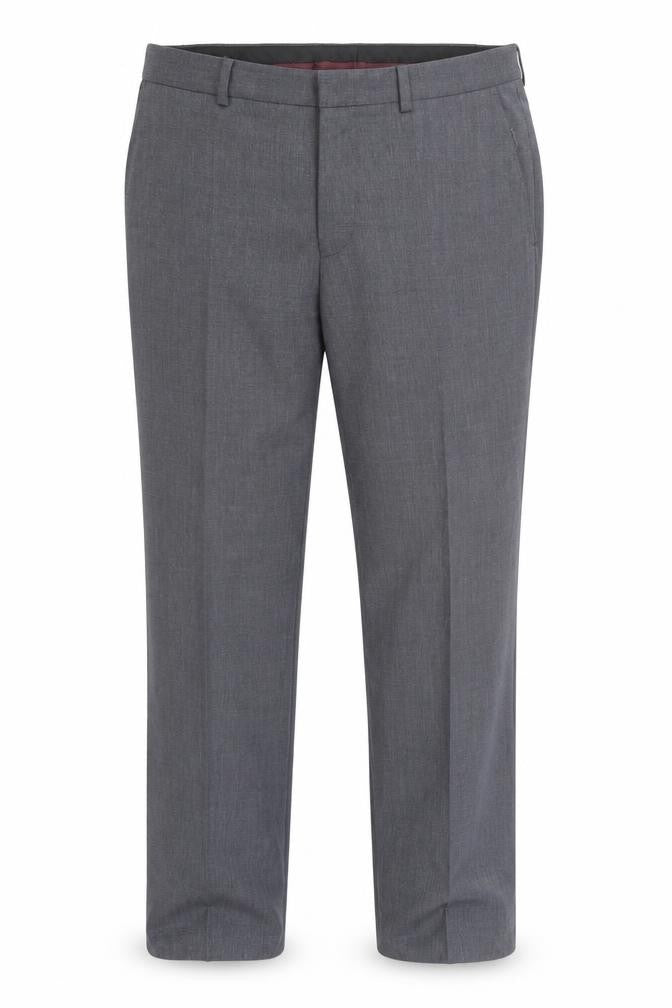 Mens UK Size 34 in burton menswear Regular Fit  Grey Trousers