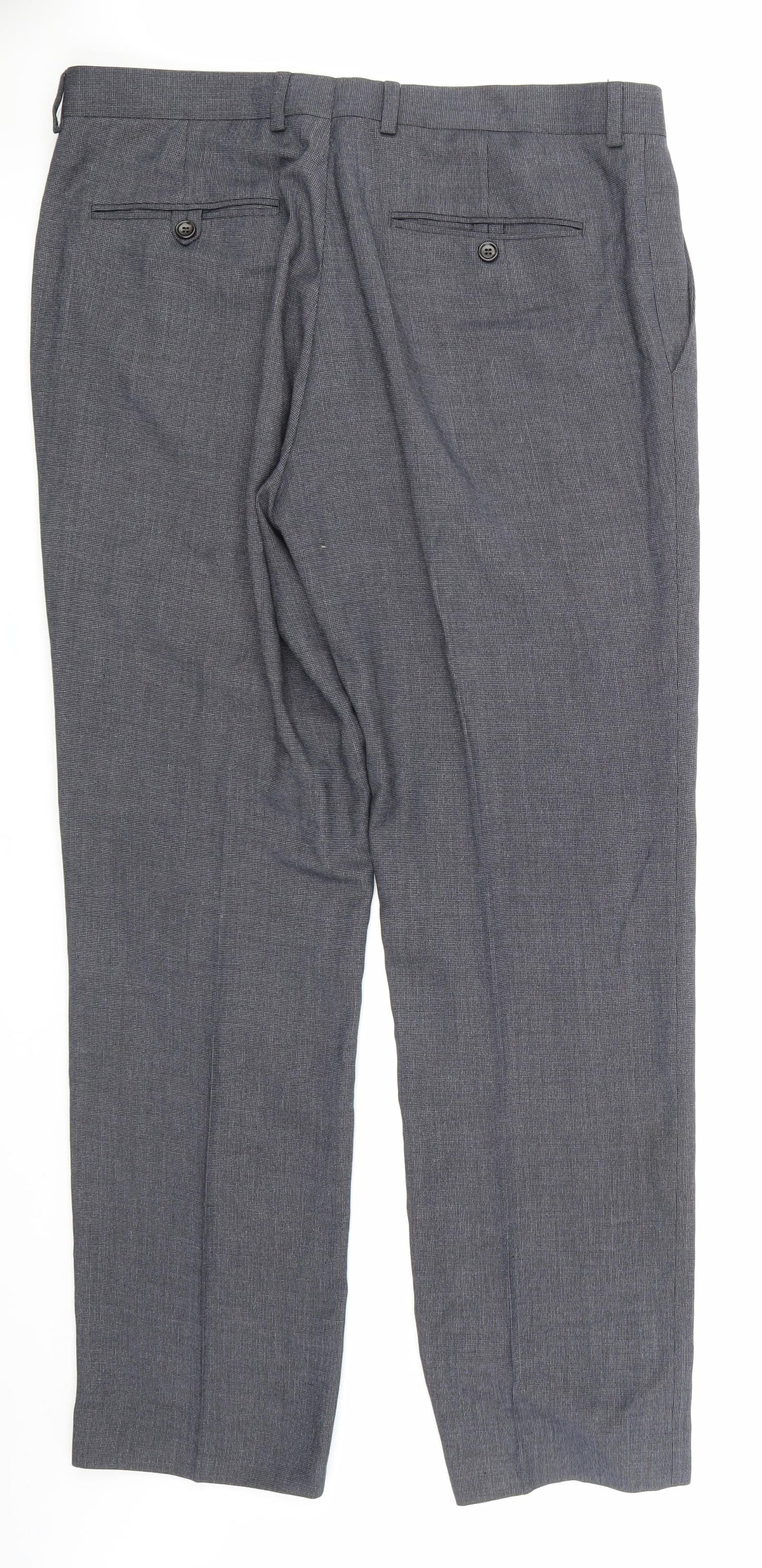 burton menswear Mens Grey   Trousers  Size 34 in