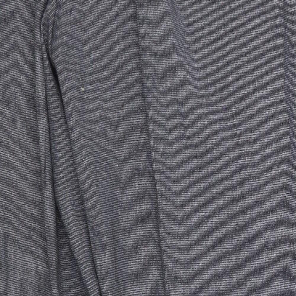 burton menswear Mens Grey   Trousers  Size 34 in