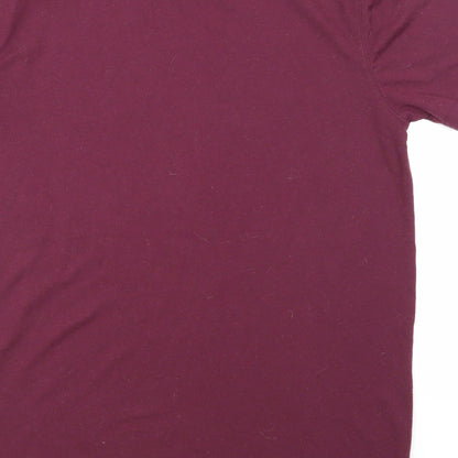 Fire Trap Womens Purple   Basic T-Shirt Size S