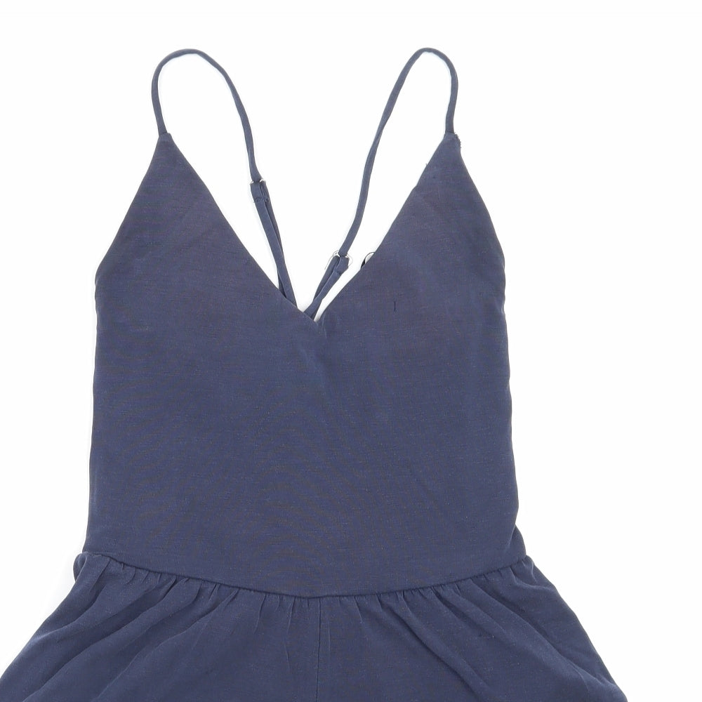 FOREVER 21 Womens Blue   Playsuit One-Piece Size S