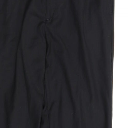 Matalan Mens Black   Trousers  Size 32 in L31 in