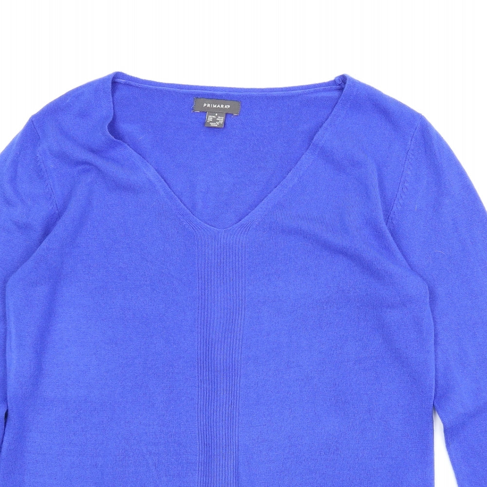 Primark Womens Blue   Pullover Jumper Size 8