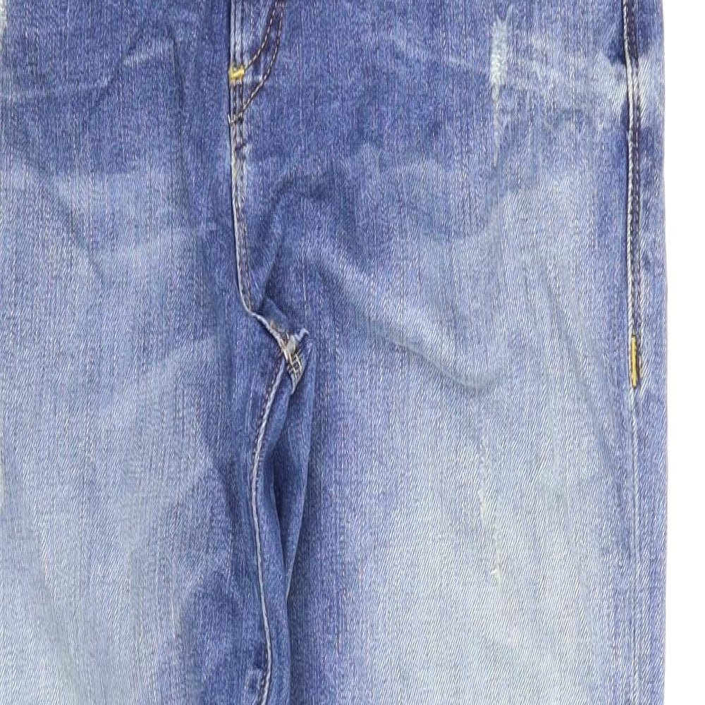 Mens UK Size 30 Salsa Regular Fit Tapered Blue Jeans