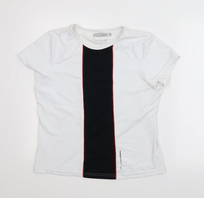 US Athletic Mens White    T-Shirt Size 16