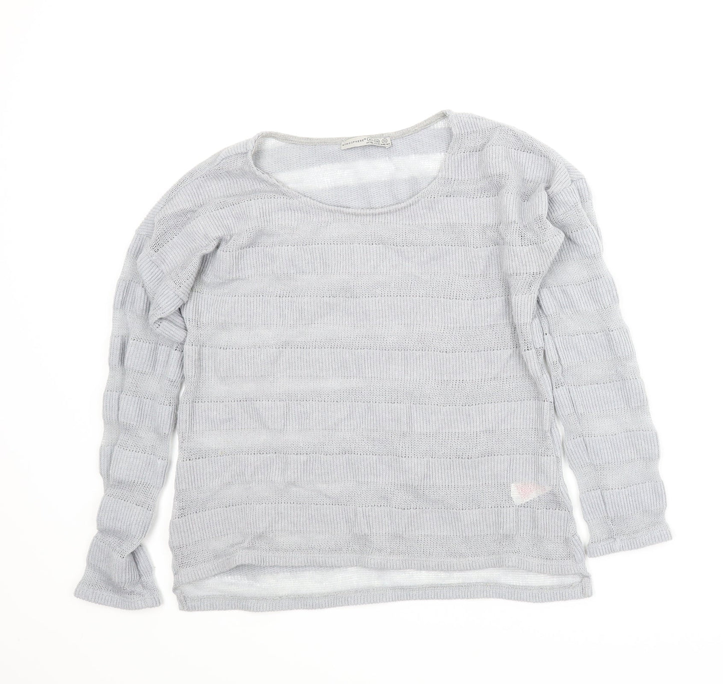 Atmosphere Womens Grey   Pullover Jumper Size 8