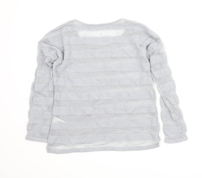 Atmosphere Womens Grey   Pullover Jumper Size 8