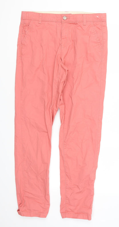 Womens UK Size 10 Marks and Spencer Regular Fit Sweatpants Pink Trousers