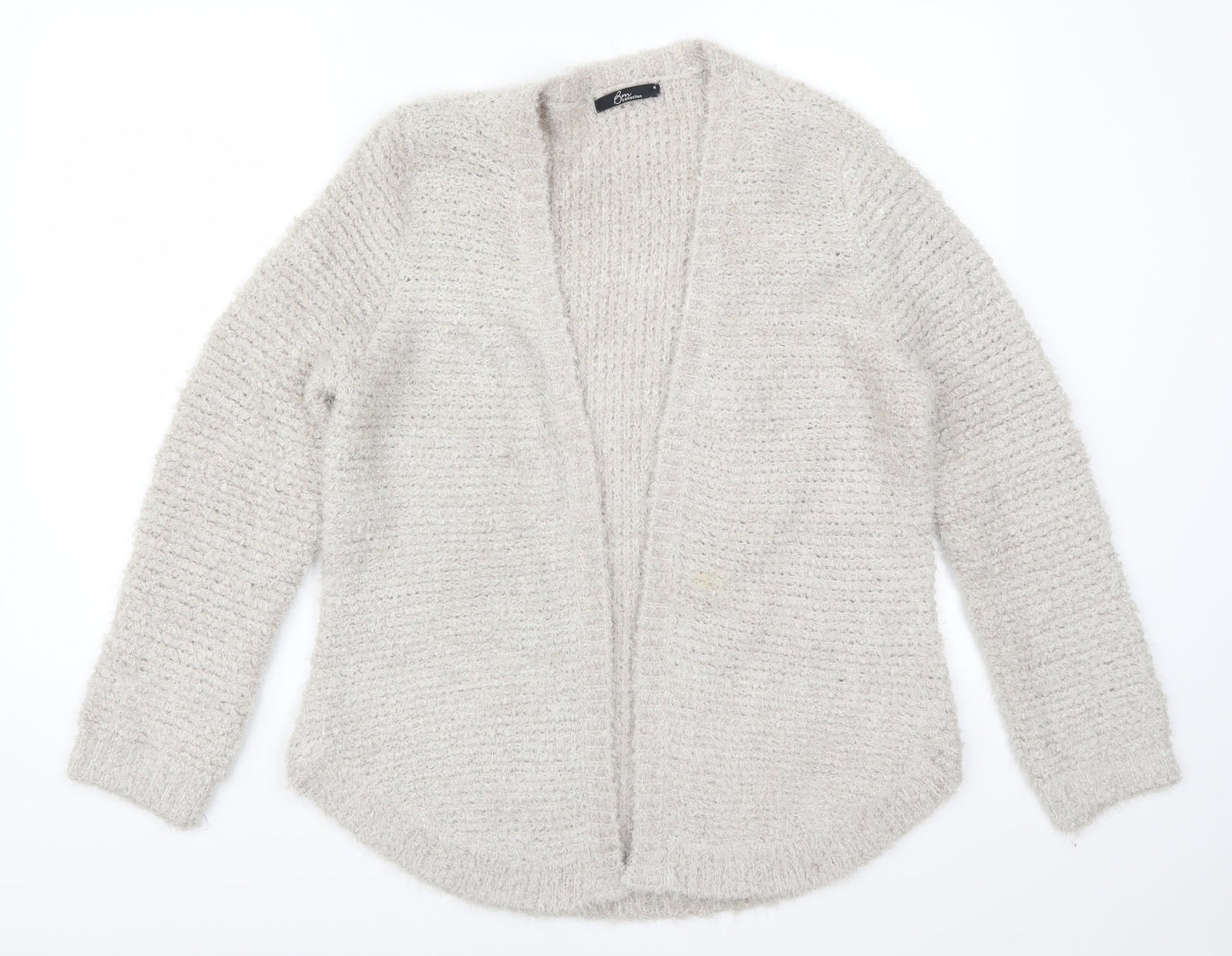 Bonmarché Womens Grey   Cardigan Jumper Size M
