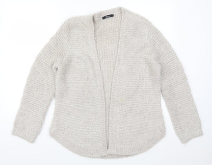 Bonmarché Womens Grey   Cardigan Jumper Size M