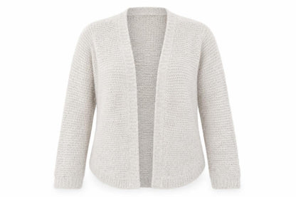 Bonmarché Womens Grey Cardigan Jumper Size M